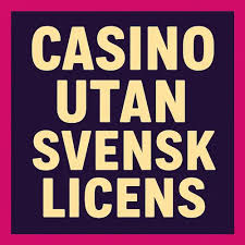Instant Banking Casino Utan Svensk Licens - Snabbt & Säkert Spelande
